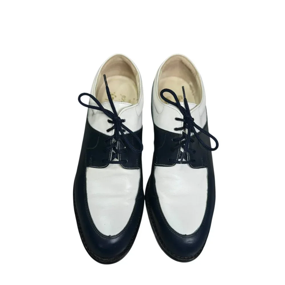 FootJoy Classics Women's Golf Shoes 7A – USA-Made Saddle Oxfords with Soft Spike